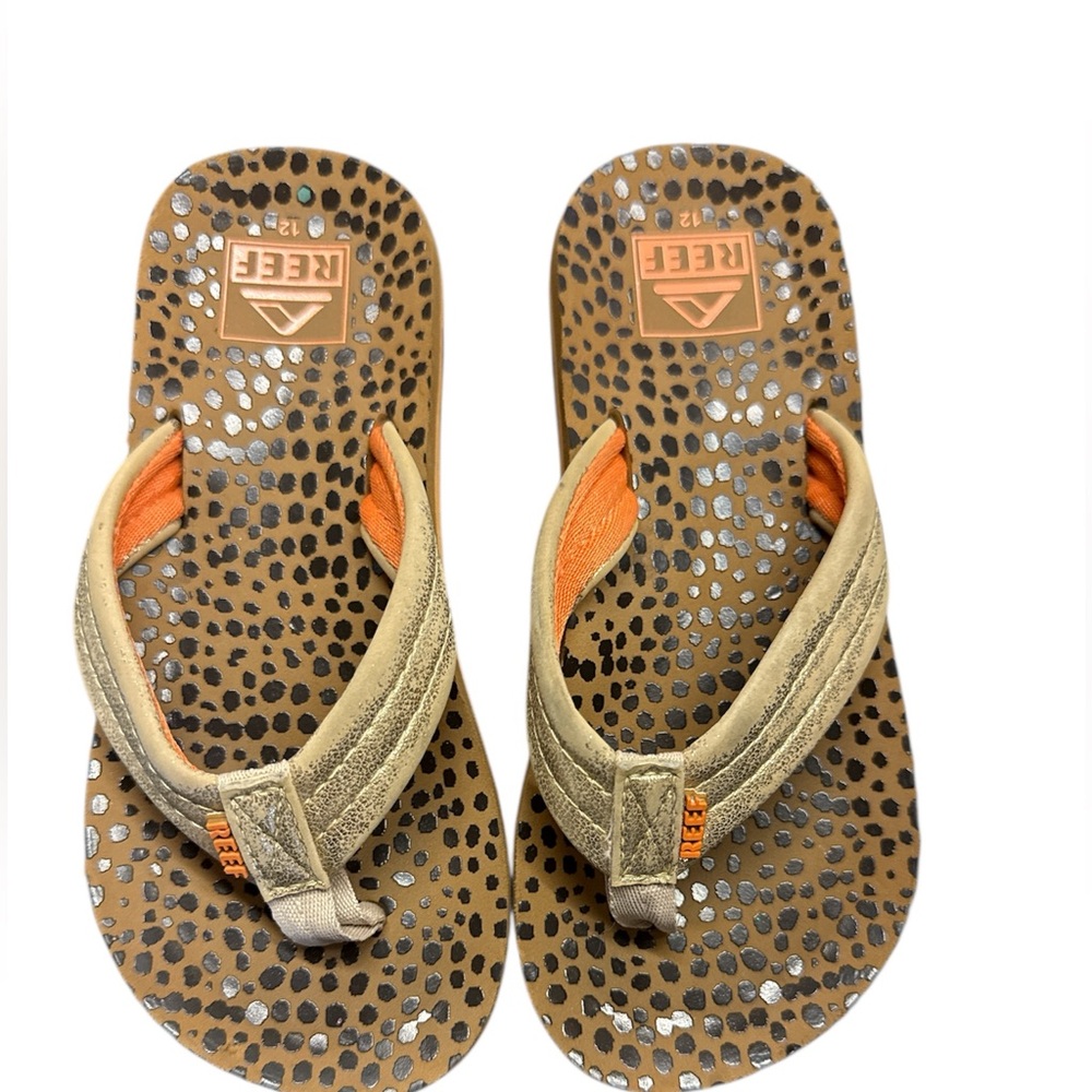 REEF Kids' Cheeta Flip Flops